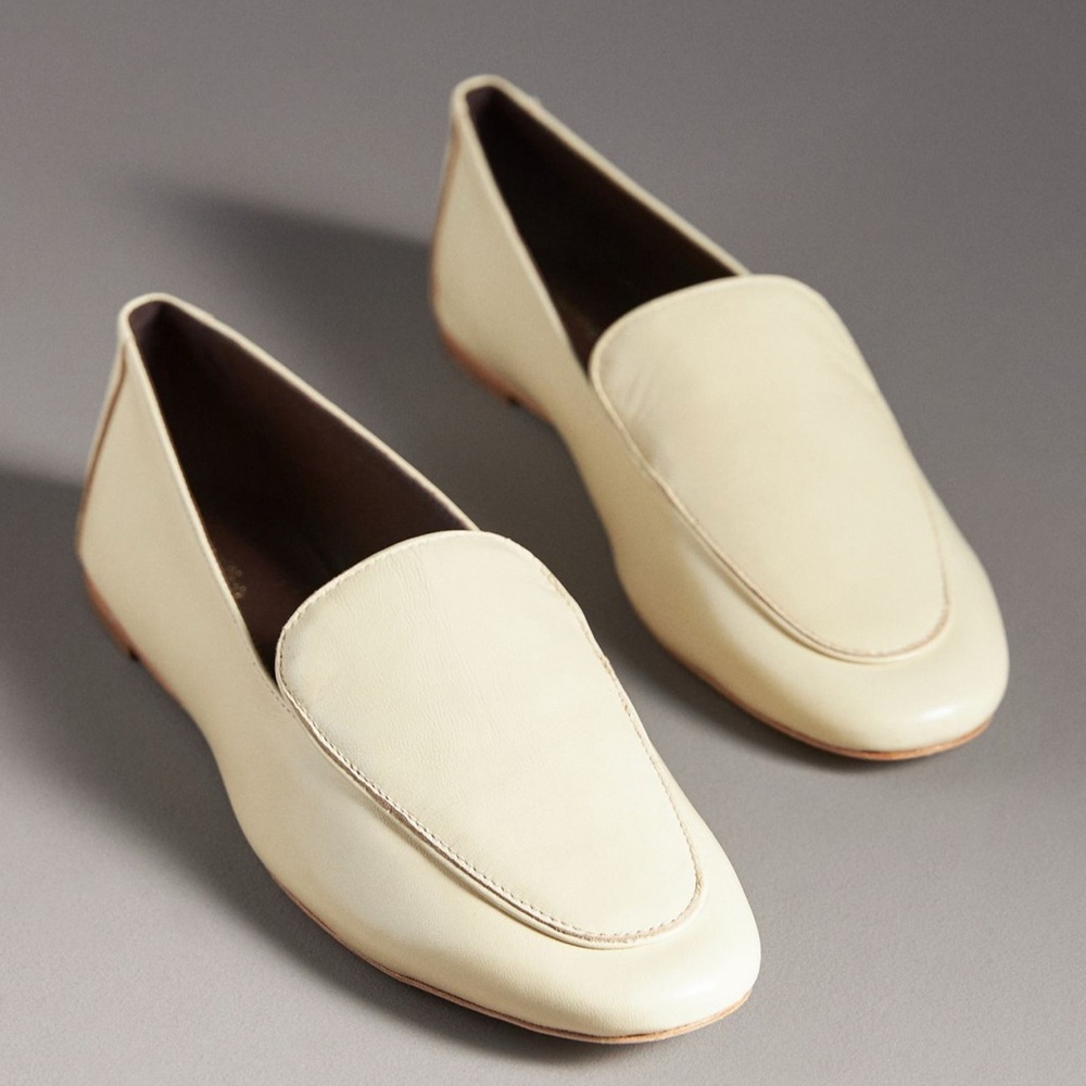 Reformation Kat Soft Loafers - Cream Puff - 8.5US